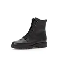 Produktbild: Gabor Damen Chelsea Boots, Frauen Stiefeletten,Komfortable Mehrweite (H),Schlupfstiefel,flach,Stiefel,Bootee,schwarz (Micro),40.5 EU / 7 UK