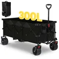 Produktbild: Sekey Bollerwagen Campingwagen zusammenklappbar faltbar 48 Zoll verlängert 200 kg Tragfähigkeit für Outdoor Abenteuer