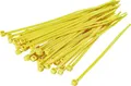 Produktbild: TRU Components 1593705 TC-CV300S203 Kabelbinder 300mm 4.80mm Gelb 100St.