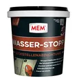Produktbild: MEM Wasser-Stopp, Spezialzement für extrem nasse Wand- und Bodenflächen, Dichtet in wenigen Sekunden, Innen und außen anwendbar, Grau, 1 kg