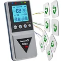 Produktbild: TESMED Max 830: Professionelles TENS/EMS/Massagegerät mit sequentieller Stimulation, 4 Kanäle, 115 Programme, Davon 20 Anpassbar, Wiederaufladbar, Inklusive 20 Elektroden