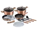 Produktbild: 5999108428357 COOKWARE SET GRANITE BERLINGER HAUS BH-7058 ROSE GOLD 13 ELE
