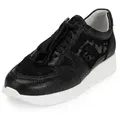 Produktbild: vitaform Damen Sneaker Hirschleder Sneaker schwarz 38 EU