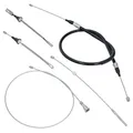 Produktbild: GEPCO 5-TLG Komplett-Set Handbremsseile Feststellbremse Seilzug kompatibel mit Opel Corsa C