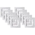 Produktbild: Kopp - PARIS – 10x Abdeckrahmen 1-fach, arktisweiß - 402002013