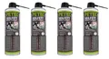 Produktbild: 4x PETEC Seilfett Spray 500ml Drahtseilfett Zahnradfett Kettenfett - 71650