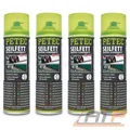 Produktbild: 4x PETEC 500ml SEILFETT DRAHTSEILFETT ZAHNRADFETT KETTEN HOHLRAUMVERSIEGELUNG