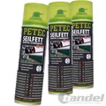 Produktbild: 3x PETEC SEILFETT SPRAY 500 ML DRAHTSEILFETT ZAHNRADFETT KETTENFETT GLEITFETT