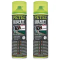 Produktbild: Petec 2x Seilfett Drahtseilfett Zahnradfett Kettenfett Gleitfett Spray 500ml