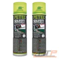 Produktbild: 2x PETEC 500ml SEILFETT DRAHTSEILFETT ZAHNRADFETT KETTEN HOHLRAUMVERSIEGELUNG