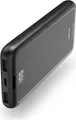 Produktbild: Hama Performance 10 - Powerbank - 10000 mAh - 37 Wh - 3 A - Fast Charge - 3 Ausgabeanschlussstellen (2 x USB, 24 pin USB-C) - auf Kabel: USB-C - Anthrazit (00201709)