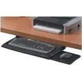 Produktbild: Fellowes Deluxe Keyboard Drawer w/Soft Touch Wrist Rest - Tastaturplattform mit Mausablage - Schwarz, Silber (8031201)
