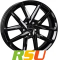 Produktbild: Borbet N black glossy 6.5x17