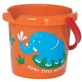 Produktbild: Gowi Sandspielzeug 558-06, Eimer mit Tiermotiven, farbig sortiert, 1 Stück