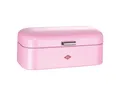 Produktbild: WESCO Brotkasten Grandy pink Metall Retro Aufbewahrung 42x22x17cm