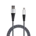 Produktbild: 2GO USB Data Cable - Silver/Type C, 1 m   Fast Dispatch Within 24 Hours