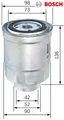 Produktbild: BOSCH 0986450508 Kraftstofffilter Kraftstoffilter