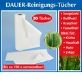 Produktbild: Maximex Bambus Reinigungstücher 20 Stück Maße pro Tuch: 28 x 29 cm Reinigungstücher (Mikrofaser Bambus, 28.00x29.00 cm, 20-tlg)