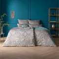 Produktbild: Estella Mako-Satin Bettwäsche 135x200 Fernanda silber Paisley Orient 7952-820