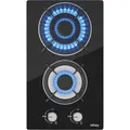 Produktbild: IsEasy MGBG-312A Zwei-Zonen-Gasherd mit Glasscheibe (MGBG-312A)