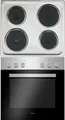 Produktbild: Amica EHE 932 000 E EEK:A Einbauherd-Set mit Massekochfeld, 67 L, SteamClean, Clean Emaillie, CoolDoor3, 5 Backfunktionen, edelstahl