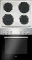 Produktbild: Amica EHE 932 000 E EEK:A Einbauherd-Set mit Massekochfeld, 67 L, SteamClean, Clean Emaillie, CoolDoor3, 5 Backfunktionen, edelstahl