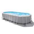Produktbild: Intex PrismFrameOval Pool-Set, ca. 6,10 x 3,05 x 1,22 m