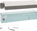 Produktbild: Wäscheleine für Innenräume mit automatischem Aufrollsystem, 4 x 3,6 m faltbar für komfortables Trocknen in der Wohnung oder auf dem Balkon.