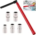 Produktbild: Standhahnschlüssel legierter Stahl 8-12mm vielseitig Wasserhahn Sanitärinstal...