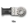 Produktbild: Fein Multimaster Multitalent 10er Pack E-Cut Standard Sägeblatt 35x50mm SL