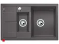 Produktbild: Blanco Metra 6 S Compact Felsgrau Küchenspüle Einbau Grau Granitspüle Spültisch