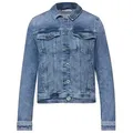Produktbild: STREET ONE Longblazer Jeansjacke mit Brusttaschen und Knöpfen 40