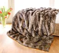 Produktbild: Felldecken Wohnen & Accessoires Felldecke Otter als Fellimitat in 5 Größen Webpelzdecke Kuscheldecke Tagesdecke oder Fellkissen (150 x 200 cm)