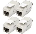 Produktbild: Digitus CAT 6A Keystone Modul, geschirmt, werkzeugfreier DN-93615-4 Netzwerk-Adapter