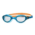 Produktbild: Zoggs Kinder K-rey-zog266ro Phantom 2.0 Junior UV-Schutz und Antibeschlag-Schwimmbrille, Blau/Orange/Transparent, 6-14 Jahre