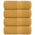 Produktbild: Gästetücher 4 Stk. Golden 30x50 cm 360 g/m² 100% Baumwolle