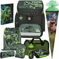 Produktbild: Jurassic World -Dinosaurier-SCOOLI EasyFit Schulranzen-Set 10tlg. mit SCHULTÜTE