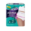 Produktbild: Always Discreet Inkontinenzunterwäsche M Ultra-absorbierend Baumwolle Weiß