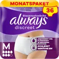 Produktbild: Always Discreet Inkontinenz-Höschen Plus Frauen M hohe Bund Starke 36 Stück