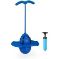 Produktbild: Relaxdays Pogo Ball Kunststoff Blau mit Griffen 74 cm x 39 cm x 29 cm 0,91 kg