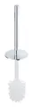 Produktbild: Keuco Edition 400 Toilettenbürste mit Griff und Deckel - Verchromt / Weiß - 11564014000