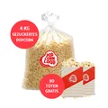 Produktbild: Popcorn Süß 4 kg + 80 Popcorntüten Gratis frisch und verzehrbereit für Events