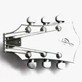 Produktbild: Buckle Gitarrenkopf, e-Gitarre, Guitar, Musik Gürtelschnalle