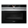 Produktbild: Siemens CS636GBS2 iQ700 Einbau-Kompaktbackofen, softMove-Türe, TFT-Display, LED Beleuchtung, inox-schwarz