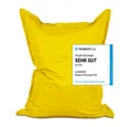 Produktbild: Lumaland Sitzsack XXL Bean Bag Riesen-Sitzkissen 380L 140x180cm Special Edition, Wasserfester Indoor & Outdoor BeanBag mit EPS-Perlen