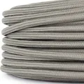 Produktbild: Textilkabel für Lampe, Stoffkabel, Elektrokabel, Strom-Kabel, 3-adrig, Grau
