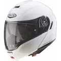 Produktbild: Caberg Motorradhelm Levo Klapphelm, vorbereitet für Kommunikationssystem,integriertes Sonnenvisier weiß XXL (63/64)