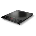 Produktbild: Philips 5000 series Vesuvio Induktionskochfeld, Schwarz, Grau, Arbeitsplatte, 29.5 cm, Zonen-Induktionskochfeld, Glaskeramik, 1 Zone(n) - Schwarz/Grau