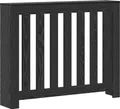 Produktbild: vidaXL Heizkörperabdeckung Schwarz Eichen-Optik 104 x 20 x 82 cm