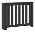 Produktbild: vidaXL Heizkörper-Wäschetrockner Heizkörperabdeckung Schwarz Eichen-Optik 104 x 20 x 82 cm